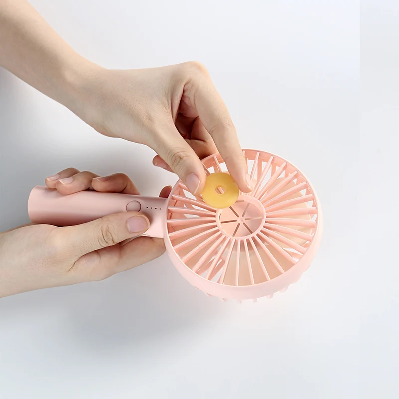 
Maoxin 2019 new arrival aroma fragrance rechargeable battery mini handheld usb cooler fan portable desktop usb 