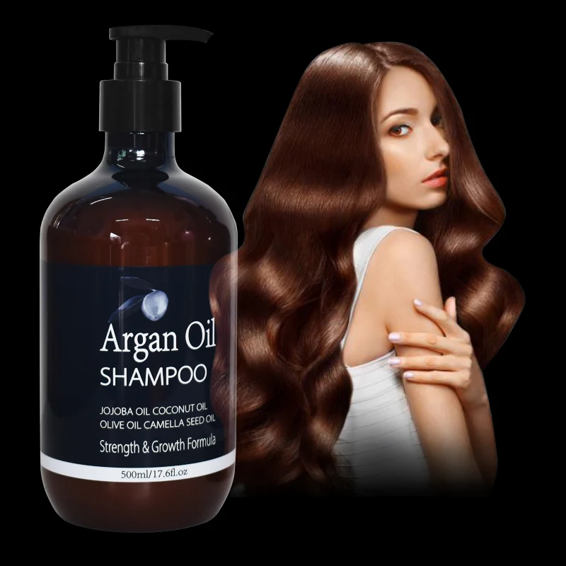 Hair Shampoo and Conditioner Set Pure Organic Sulphate Free Moroccan Argan Oil Shampoo Morocco oil Private Label