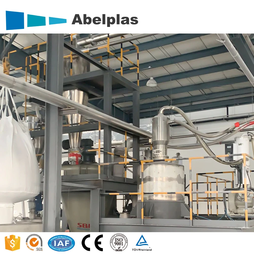 Profession Design Automatic Feeding Dosing Mixing System for Spc Floor Extruder Line