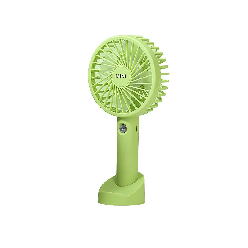 USB Rechargeable Portable Hand Mini Fan Small Table Fan With Phone Holder