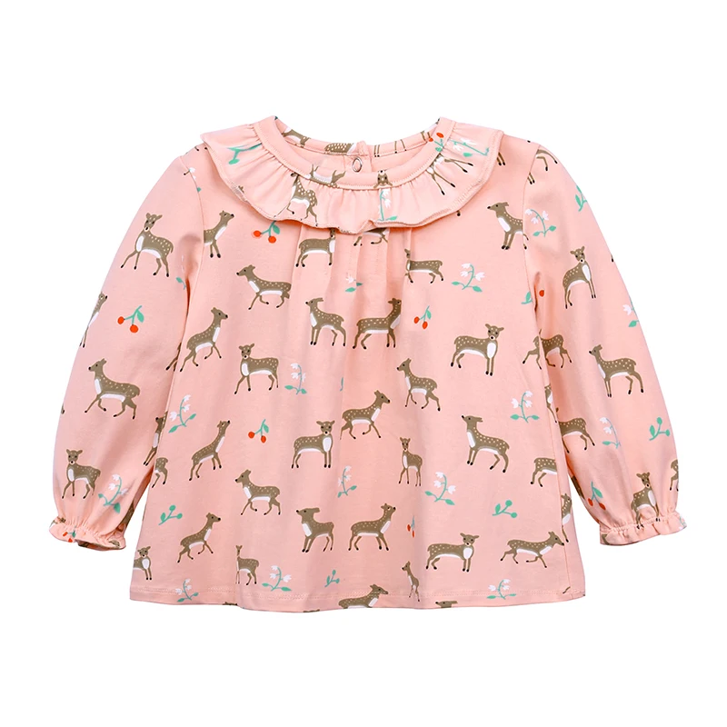 wholesale toddler girl clothing baby girl clothes sweat girls shirts printed pink kids coats
