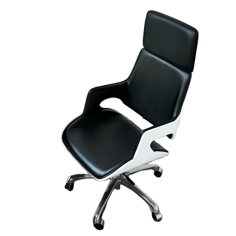 Hot Fashion High Back Computer Leather Up-down Adjustable Office Meeting Chair Home Office Swivel Revolving Lounge Chair