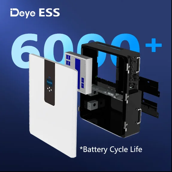 2024 New Deye RW-F5.3-2H3 Wall Mounted 5.3kWh Low Voltage LiFePO4 Battery Home ESS All in One Inverter and Lithium Battery Set