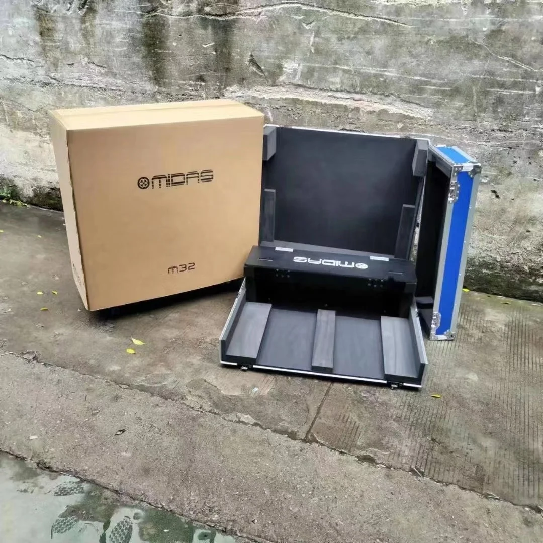 Customized Midas M32 Live Digital Mixer Flight Case Normal Version With Wheels & Handles