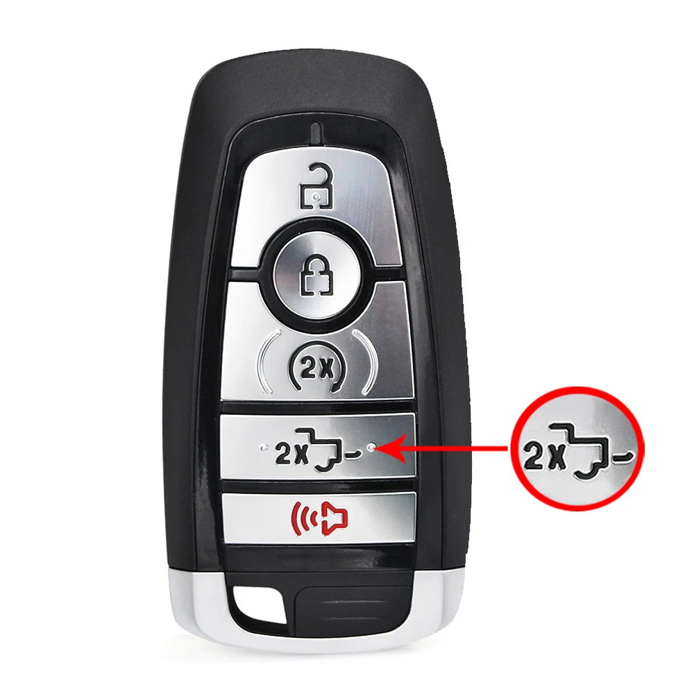 2+1B Car Remote Key For Ford Edge Fusion F250 F350 F450 2017 2018 M3N-A2C93142300 ID49 315MHz Card