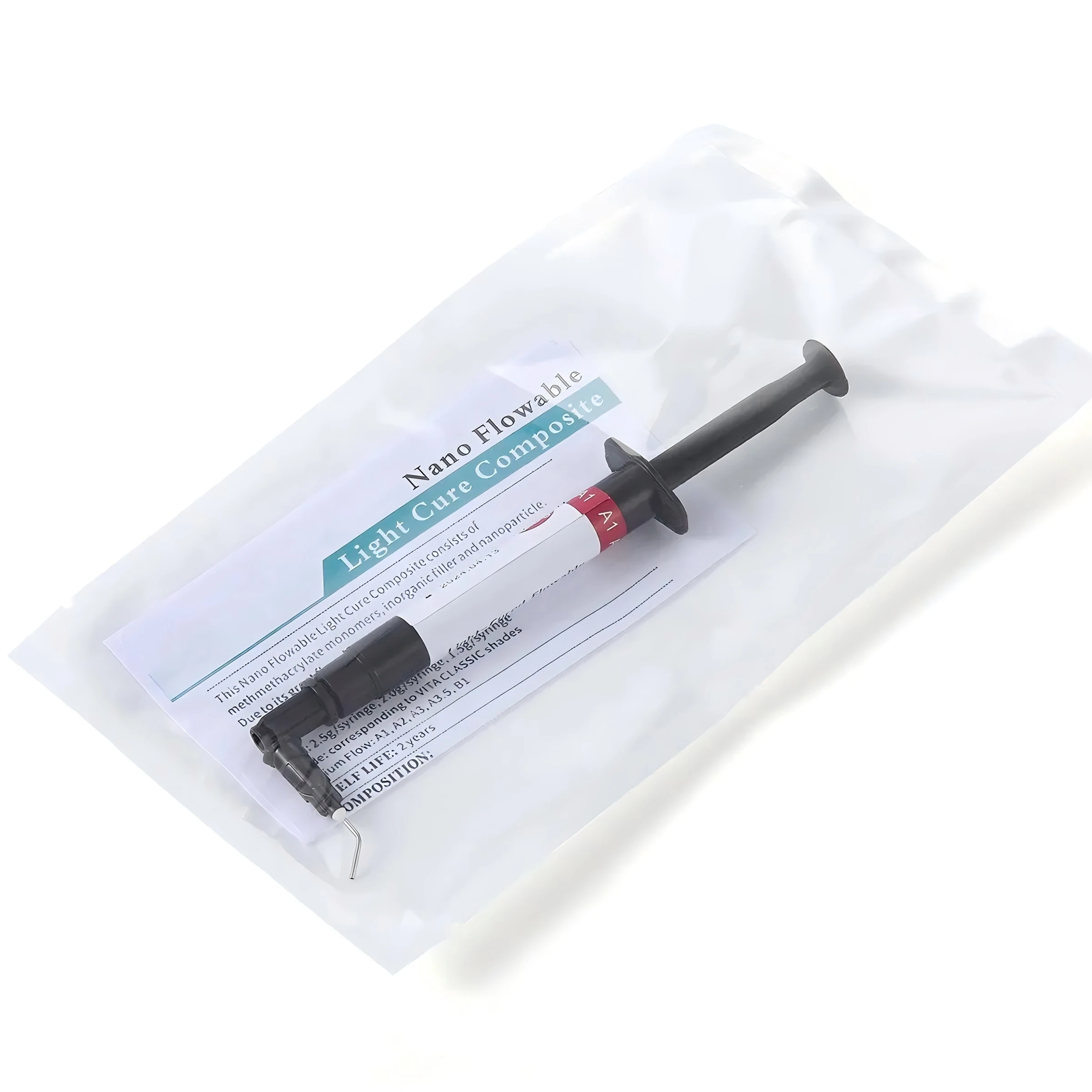 Dental Orthodontic Light Cure Adhesive Super Bond Paste Light Cure flowable Composite Resin with CE certificates