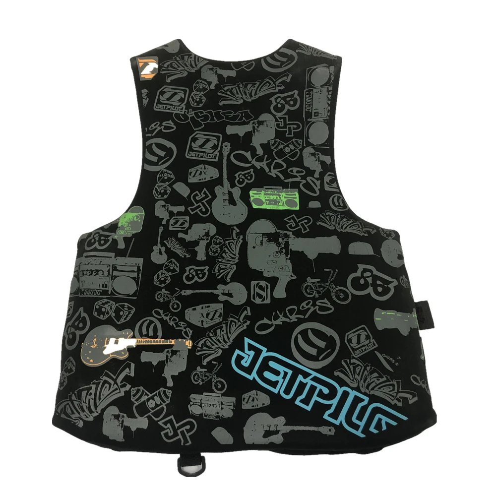 
High quality water sports life jacket vest with neoprene 