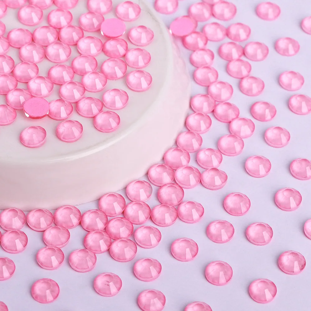Wholesale Customize SS6-SS30 Neon Color Rhinestones Non Hotfix Glass Flatback Rhinestone Crystal Stones for Jewellery Making