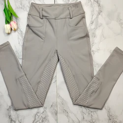Fashion Horse Equipment Clothing Breeches Women Stretchy Equestrian Tights Durable Classic Equine Jodhpurs Breathable Females