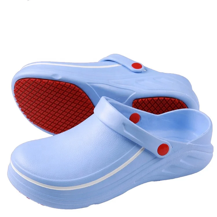 Waterproof Oil Resistant EVA Non Slip Safety Kitchen Chef Working Shoes