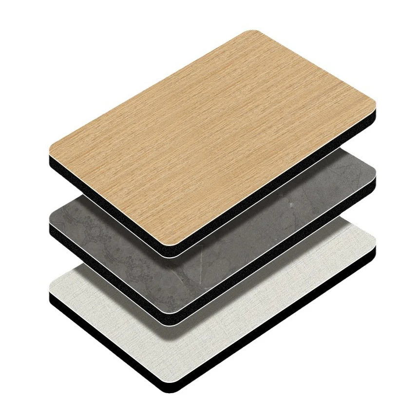 Cladding Wood Like Plastic Material Wooden Grain Paneling For Bathrooms Wpc Wall Panel