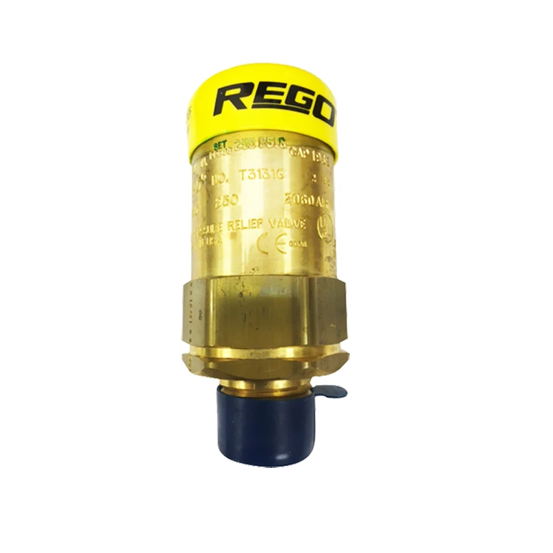 REGO T3131G Lpg газовый Противоскользящий резервуар для оборудования контейнер латунный предохранительный клапан вторичное устройство сброса давления 250 фунтов на квадратный дюйм