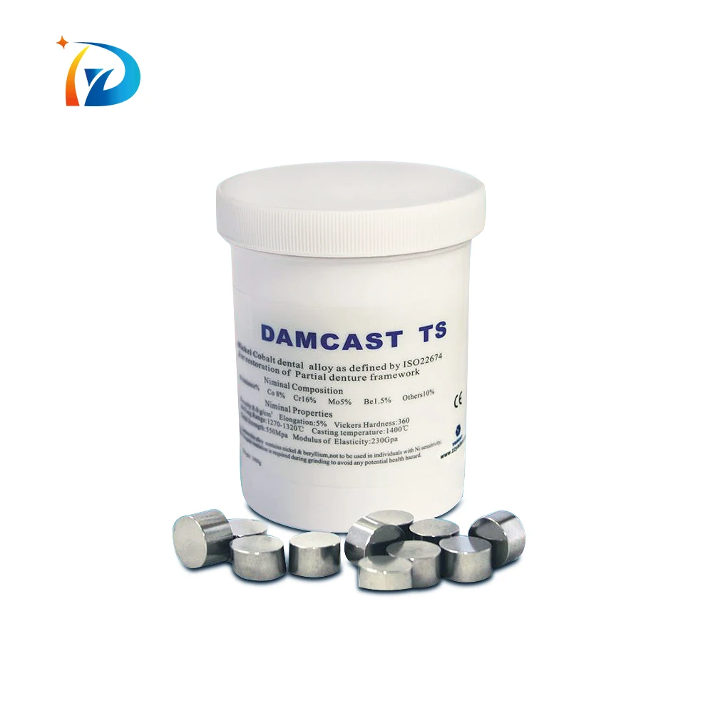 Dental Material  Nickel Chromium Alloy Metal alloy for dental lab /clinic