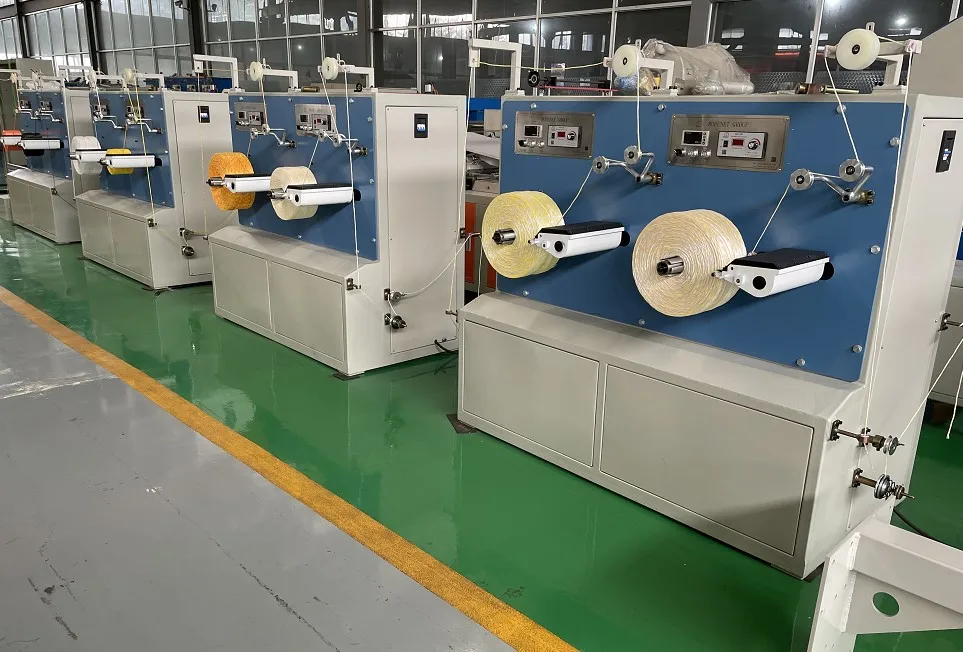 8 inch 10 inch PP raffia winder machine retorcedoras de rafia maquina de torsion de cuerda baler twine spool winder