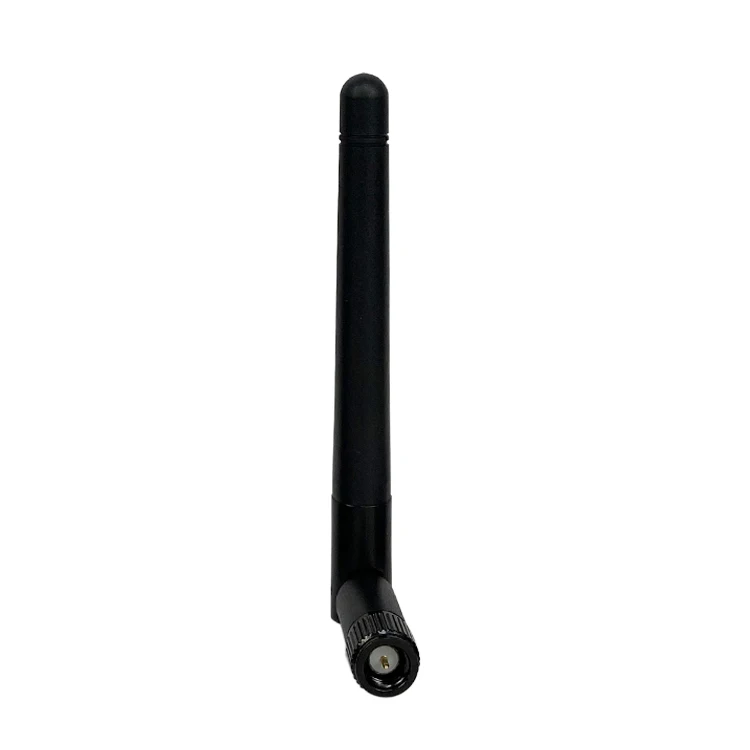 Wholesale 3DBi 2.4G Long Range Rubber WiFi Omni Router SMA-J Black Flexible High Gain WiFi Antenna