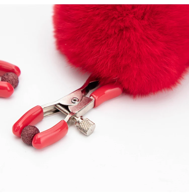 XIAER OEM/ODM  Hot Selling Women Flirting Teasing Nipple Clamps Chain Bdsm Bondage Clitoris Stimulator Clip