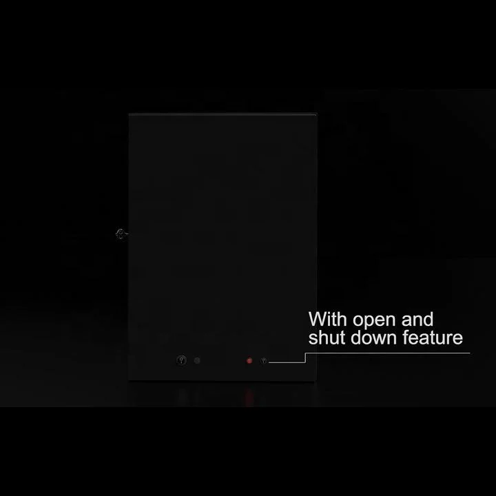 Custom Remote LCD Touch Screen Luxury Wooden 12 Slots Watch Display Cabinet LED Watch Winder Case Automatic Box Watch Winder 8+