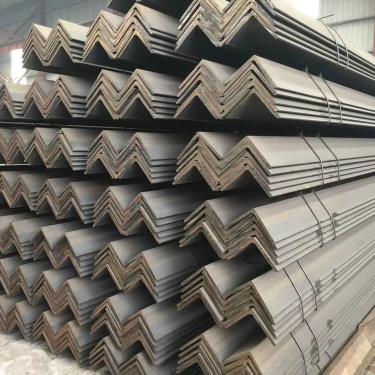 Hot Sale 50*50*5mm Mild Steel L Angle Bar Price per kg Black Iron Angle Bar