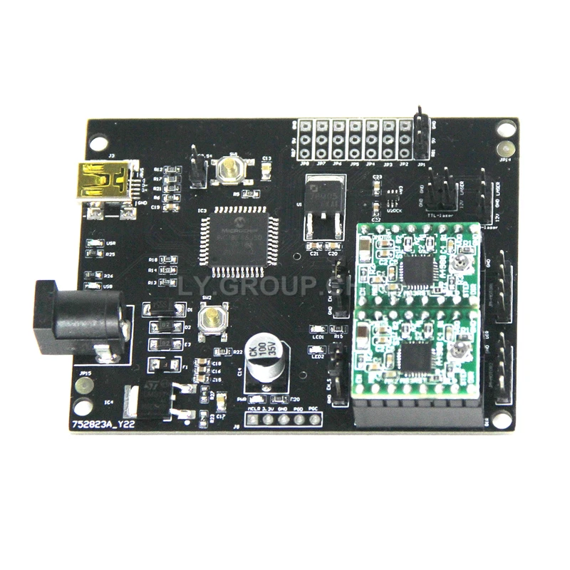 LY Frame Type Belt Pulley Pen Drawing Robot Machine Lettering XY-plotter For Sketch Writing EBB Motherboard Support Diode Laser