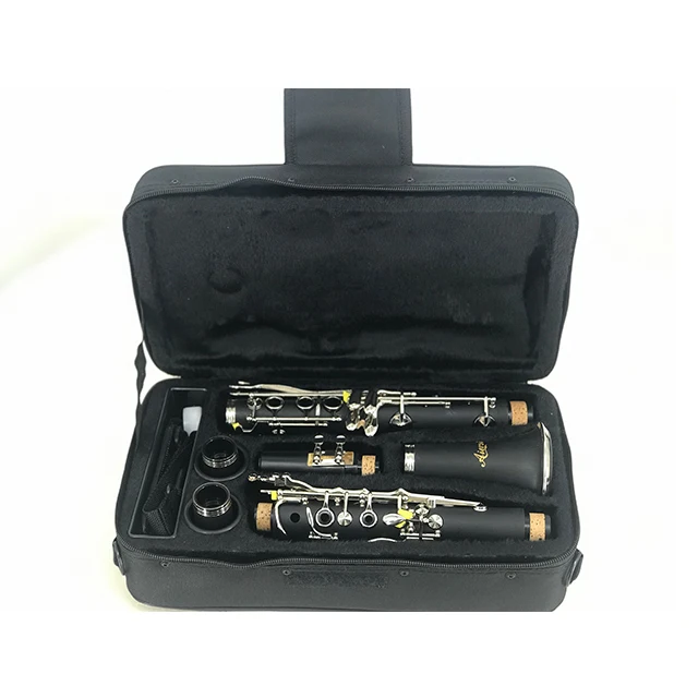 
 Оптовая цена, пользовательский OEM ODM бренд aiersi 17 клавиш Bb Bakelite ABS кларнет woodwind музыкальный инструмент для продажи   (60712231688)