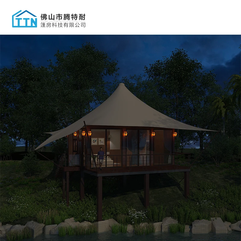 
Glamping eco-friendly house desert resort camping tent luxury large hotel tents for sale 