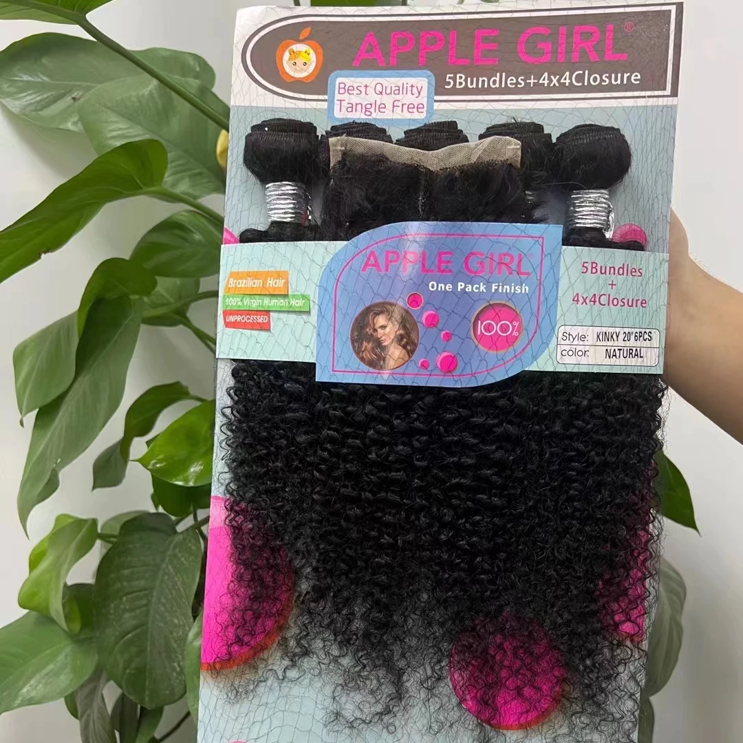 Wholesale Human Natural Packet Hair With Closure Or Hair With Closure Bundle Set