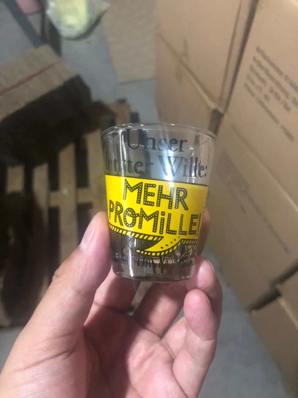 2oz custom sublimation shots glasses