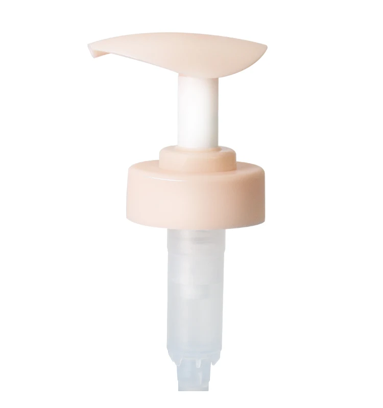 Factory customization Various specifications 28/24/33  lotion pump flat lotion pump yellow lotion pumps