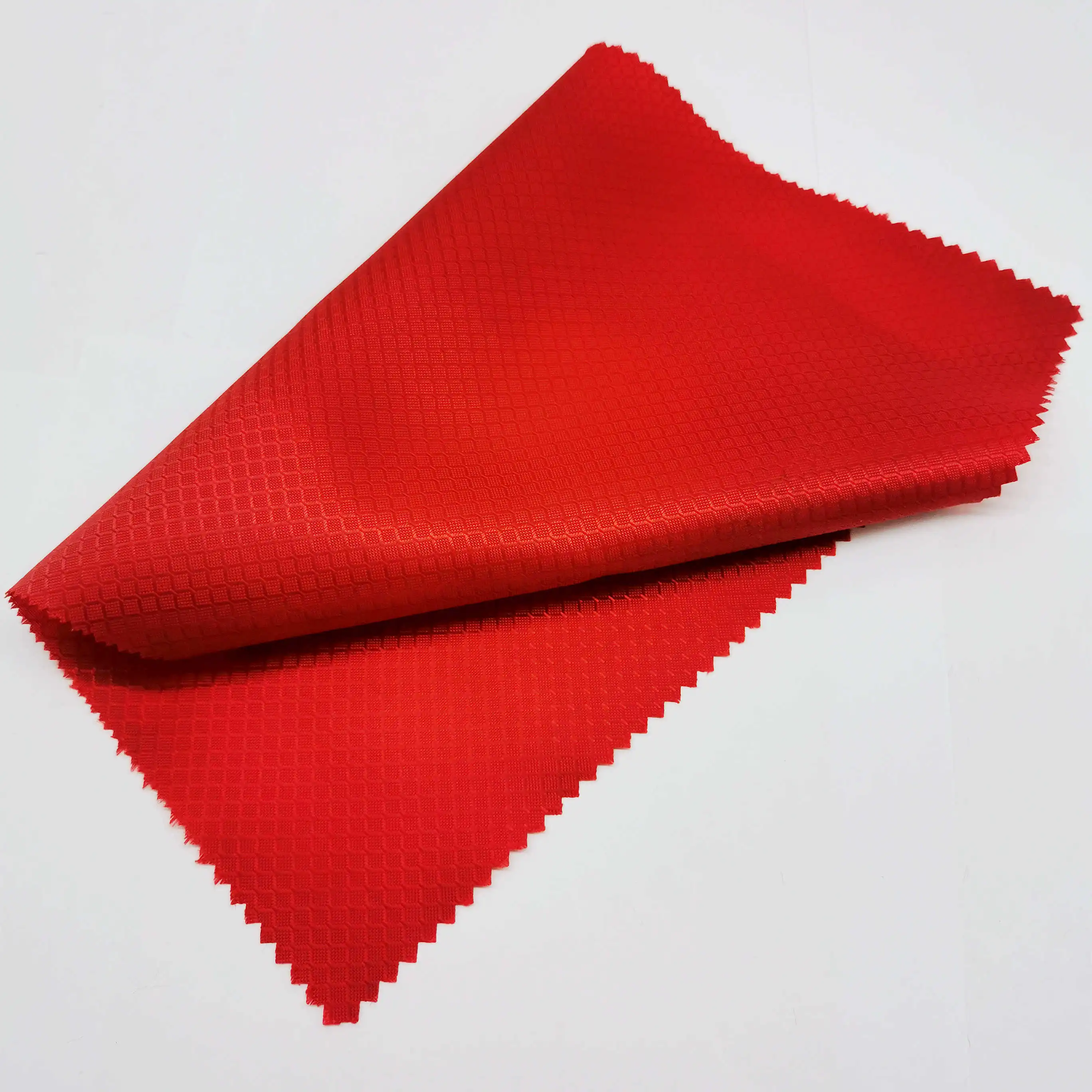 manufacturer 420D polyester ripstop 100% waterproof jacquard fabric for bags waterproof backpack