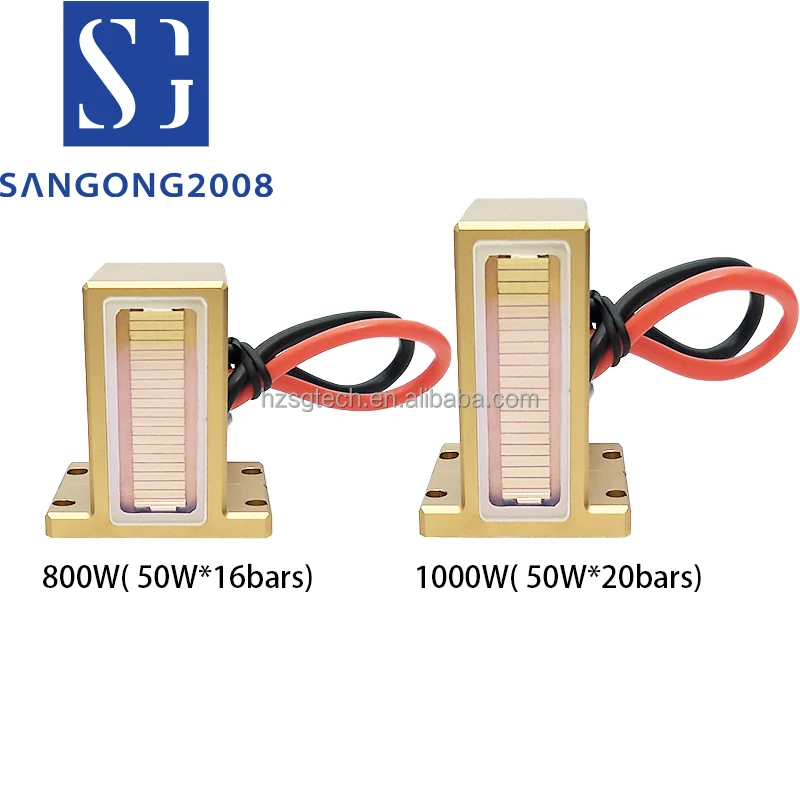 HPL 808nm 755nm 1064diode laser stack 500W 600W 800W 1000W 1200W Hair removal laser module stack beauty machine