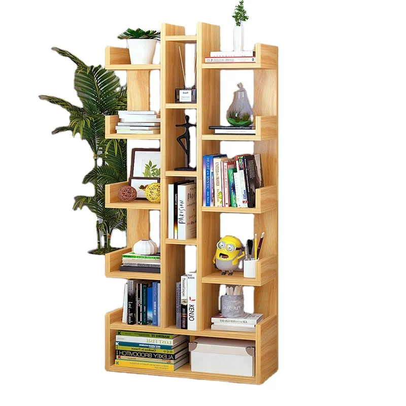 Multifunctional 6 Tier Simple Living Room Household Economy Creative Bookshelf Shoe Cabinet Storage Rack Bookcase