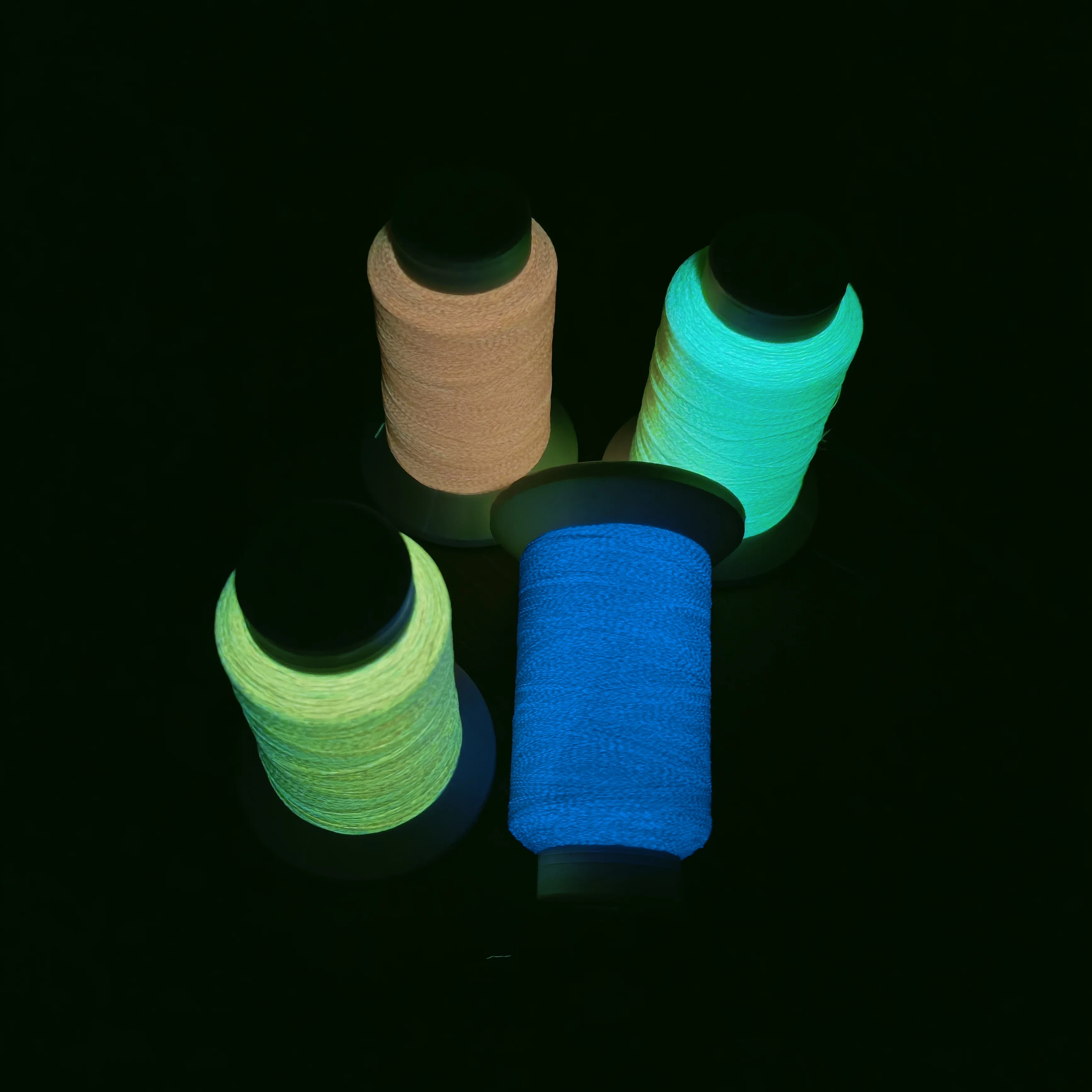 Glow in The Dark Thread Polyester Embroidery Thread 5 Spools 550 Yards Each for Home Embroidery and Sewing Machine