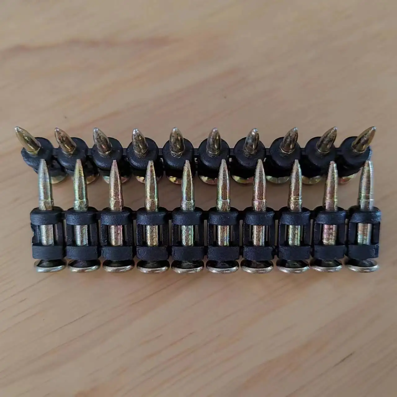 Gas Nail for concrete gun  plastic plastic collated step shank bullet point gas concrete shoot nails