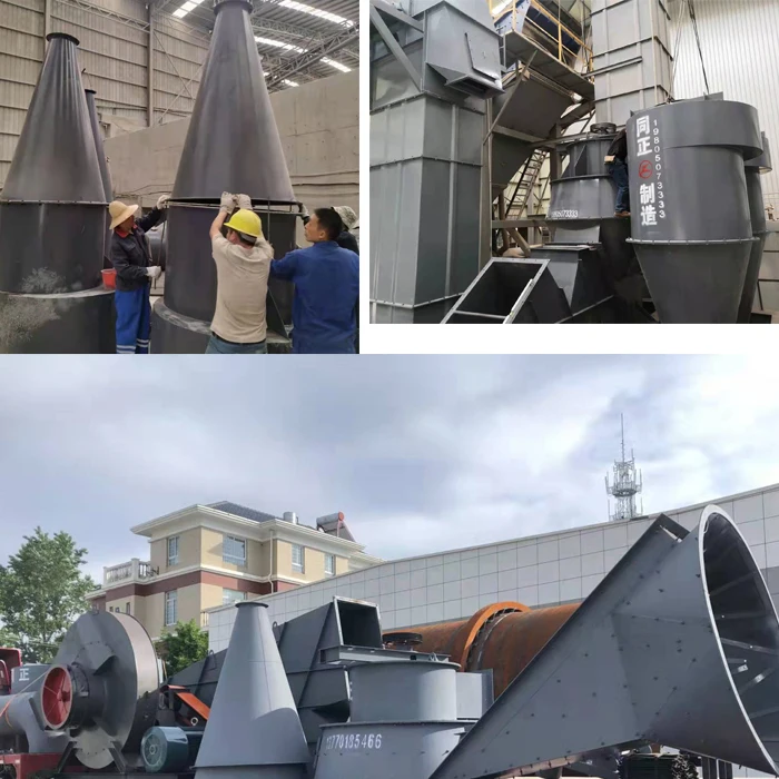 Ceramics Powder Magnetic Milling Machine And Cyclone Separator Dust Collector Metal Air Classifier With Cyclone