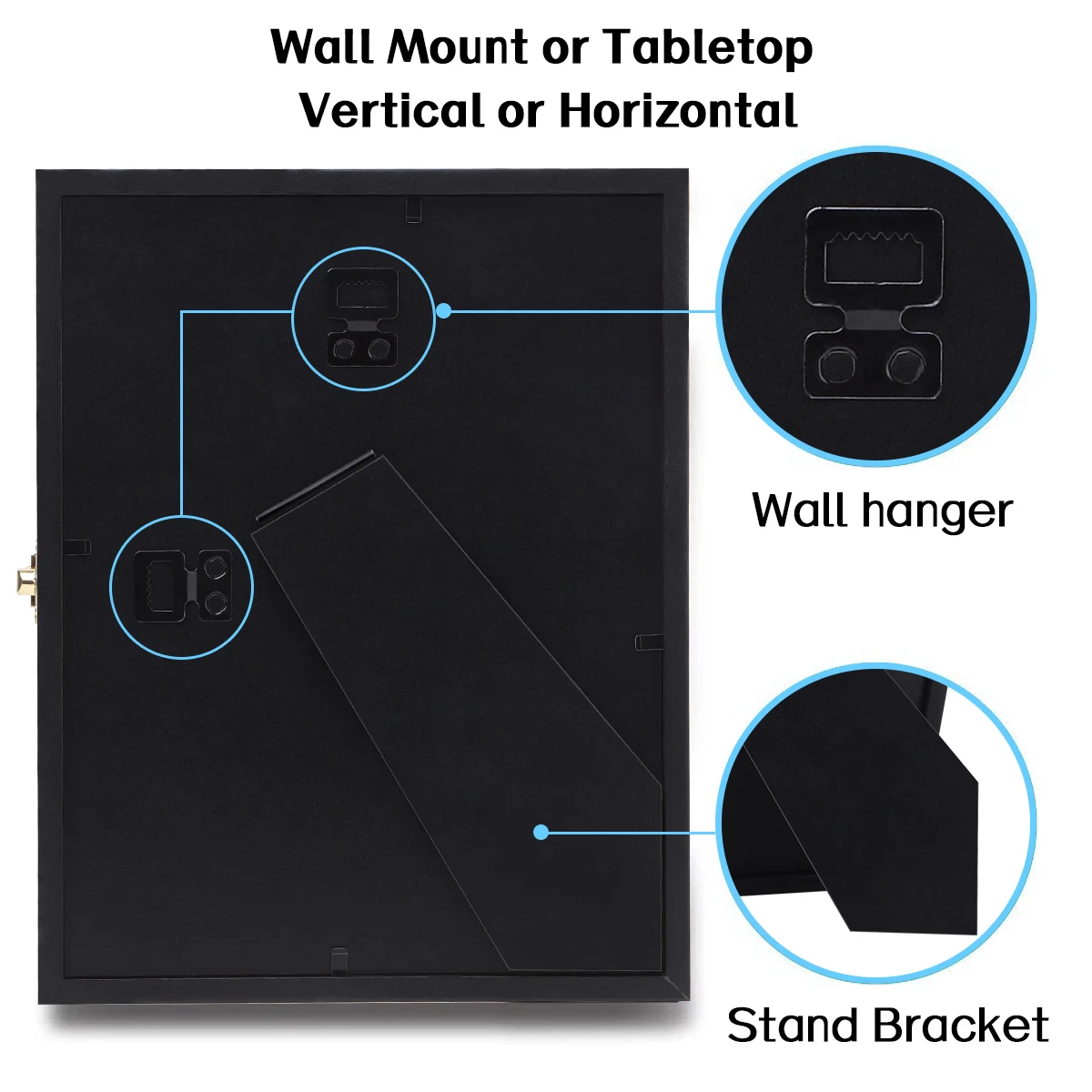 Deep Shadow Box Frame Dried Butterfly Wall Mounted Home Decor Wholesale Butterfly Shadow Box Frame 8*8 Butterfly Frame