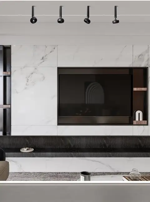 Новый дизайн, вращающийся Точечный светильник без оправы, мини-Светодиодный точечный светильник для выставочного зала, виллы