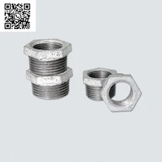 Beaded Hot Dip Galvanized Malleable Cast Iron Pipe Fittings 45 90 Degree GI Black Threaded Elbow