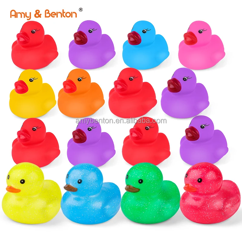 Mini Toys Rubber Duck Baby Bath Ducky Duck Toys For Kids Party Favors