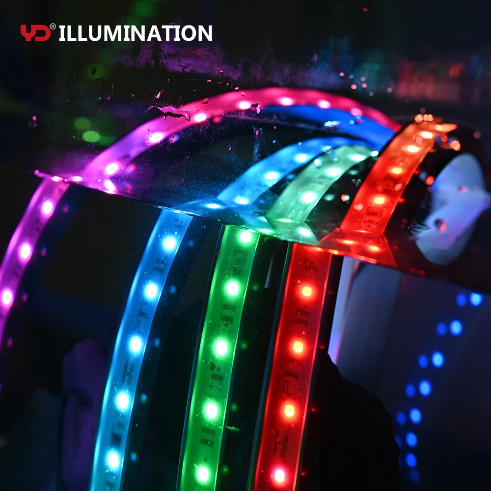 widely applications building facade villa park street swimming pool low voltage outdoor led strip