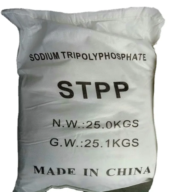 Sodium Tripolyphosphate STPP 94% Tech Grade Sodium Tripolyphosphate Phosphate White Powder Synthetic Detergent Powder