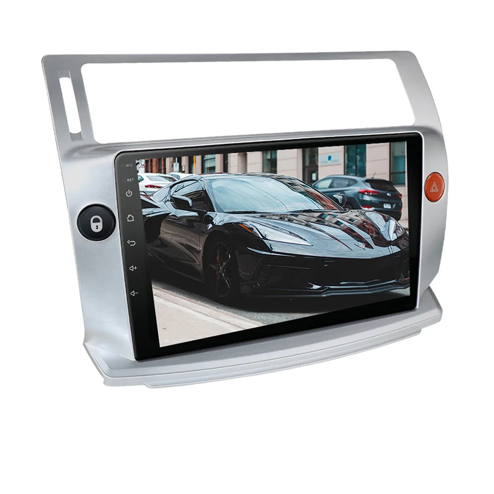 YHT Android Car GPS Navigation DVD Player For Citroen C4 C-Triomphe C-Quatre 2004-2009 Car Radio Multimedia Video Player