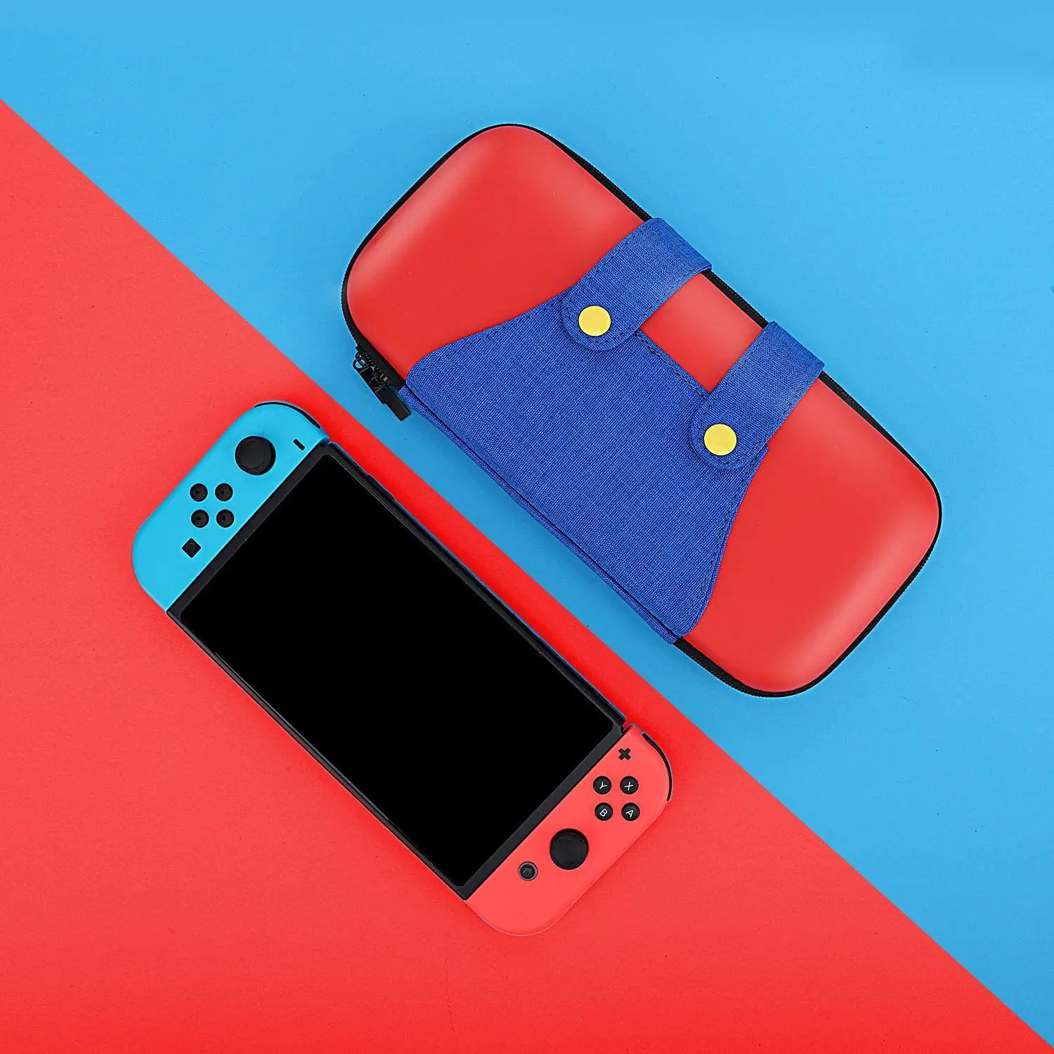 Mario Switch Game Accessories Portable Protective Hard Shell Cover Travel Carrying Case EVA NS Storage Bag For Nintendo Switch