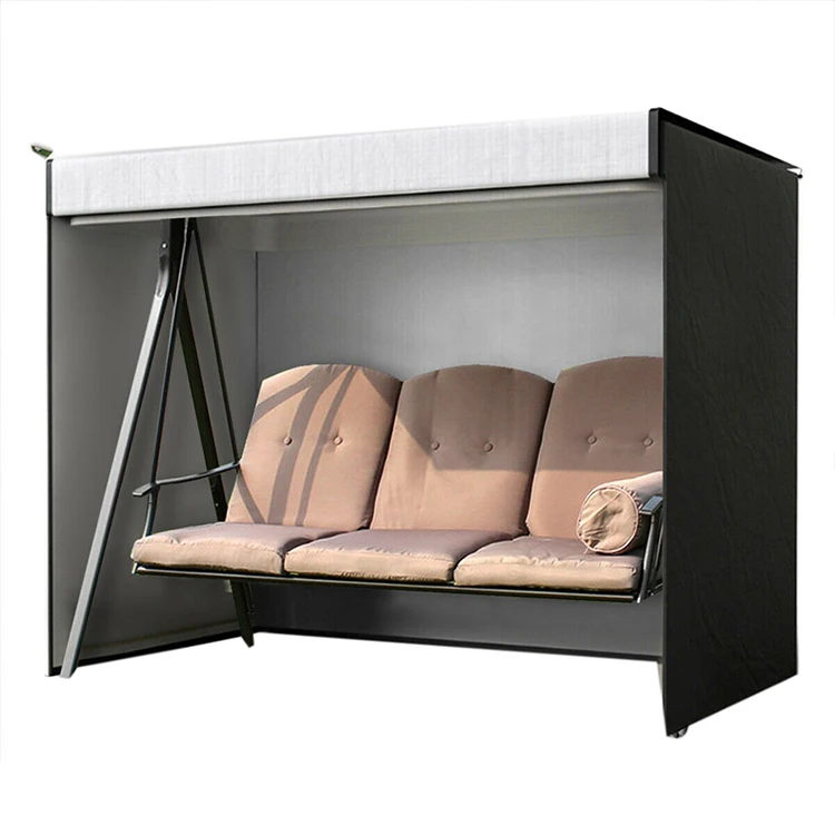 
Wholesale outdoor UV inhibited heavy duty fabric dust proof waterproof patio furniture cover garden swing chair cover 