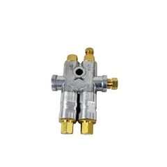 1-5 outlets Volumetric Grease Distributor Or Metering Devices Manifold Block For Lubrication System/CNC Machine