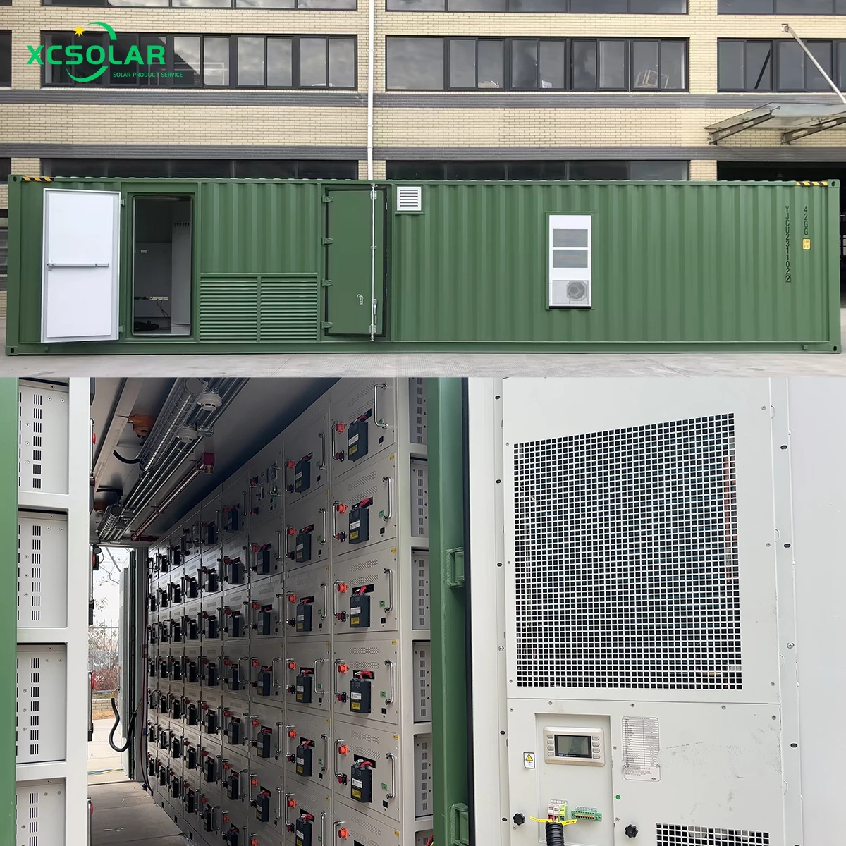 Solar Panel and Battery Storage Full Set up Deal Energy Power Storage Container 30kwh Lithium Batteries Xc Battery Storage Box