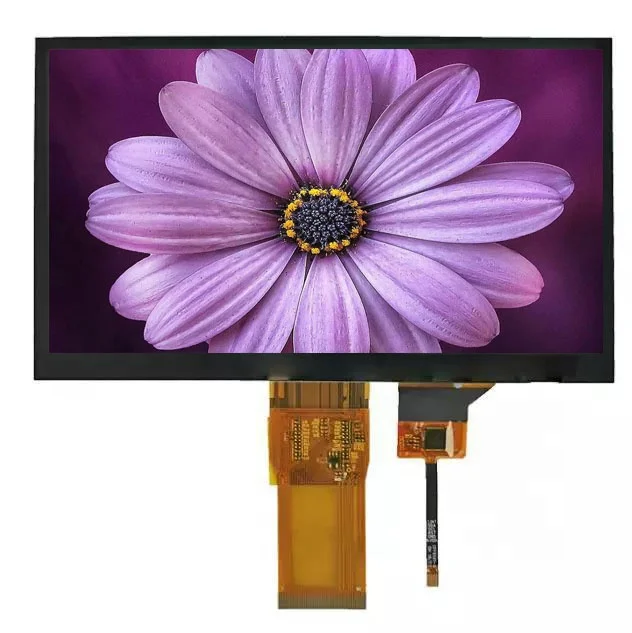 E ink дисплей 7 дюймов интерфейс LVDS 1024*600 точек прозрачный экран светодиодный Белый подсветка 280 нит яркость tft ЖК-модуль старый