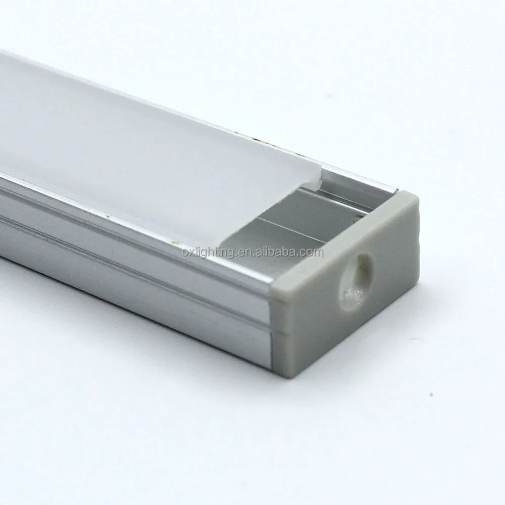 Led U Channel Led Strip Light Aluminium Profile Holder Housing 1m 3m 16mm Strip Diffuser Led Aluminum Channel With Cover