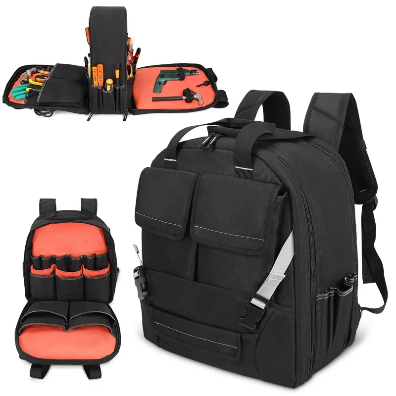 New Arrival Gardening Tool Kit Holder Oxford Backpack  Gardening Tools Organizer Tote Lawn Yard Bag