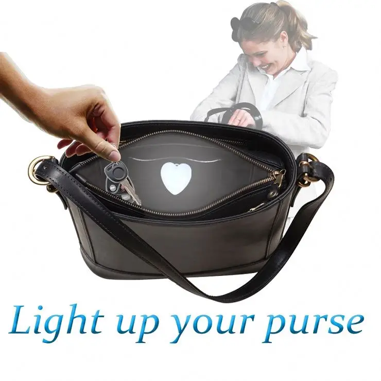Jumon Automatic Motion-Activated Mini Handbag Light PIR Sensor Purse Light For Mom Mother Day Gift