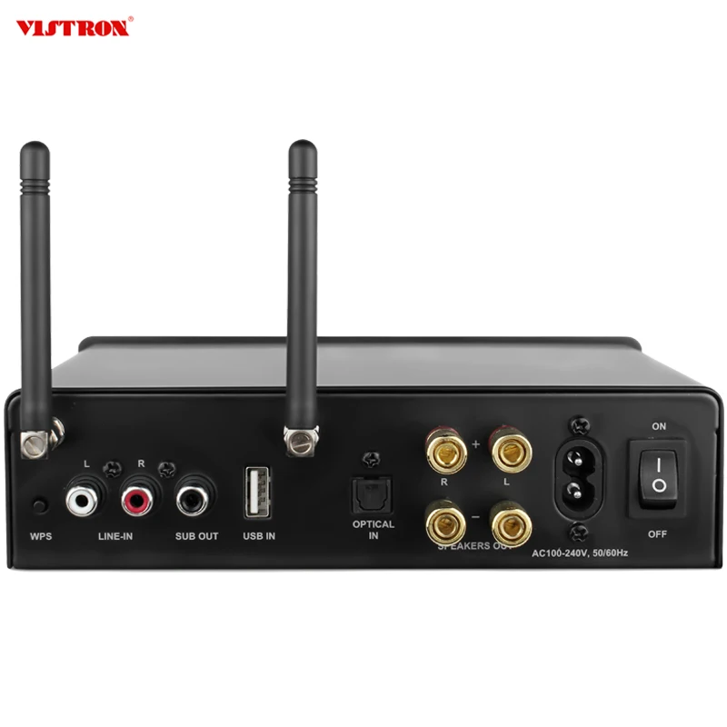 Household Hi-Fi Stereo Power Amplifier Buffer Booster Digital Amplifier With 24bit/192KHz USB Optical DAC 2.1 Audio Amplifier